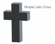 Simple Latin Cross
